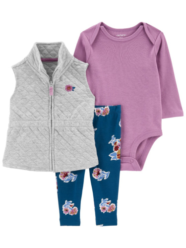 חליפת וסט 3 חלקים קווילט