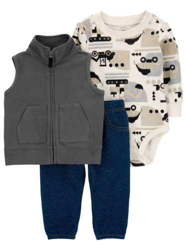 חליפת ווסט 3 חלקים טרקטור