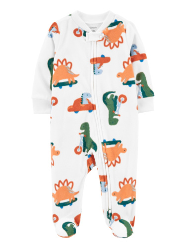 אוברול פליז דינוזאורים