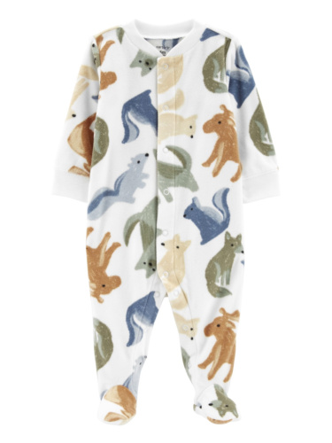 אוברול פליז חיות