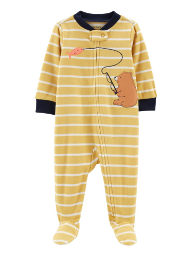 אוברול פליז דובון דג