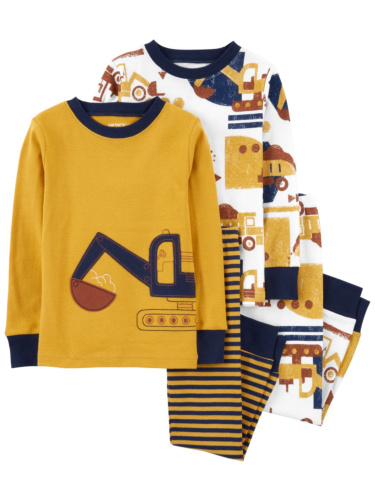 זוג פיג'מות ארוכות דחפורים