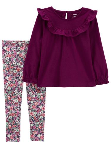 חליפת 2 חלקים פרחונית