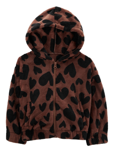 עליונית פליז קטיפתי לבבות