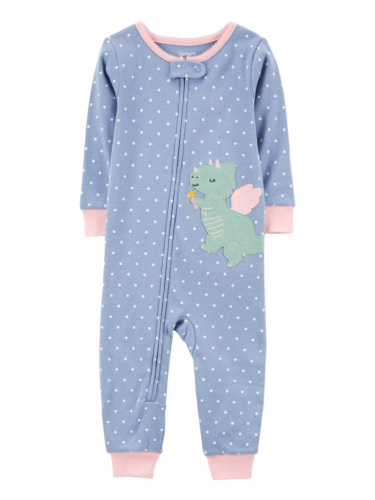 אוברול ארוך ללא רגלית נקודות דינזאורית