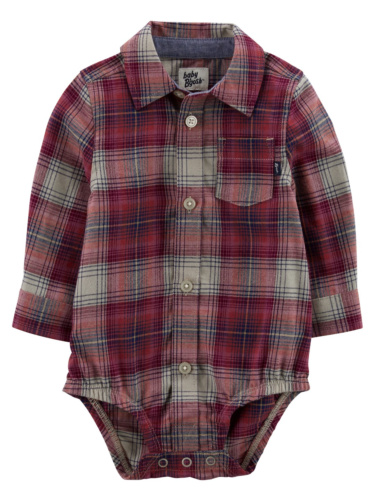 בגד גוף אריג משובץ