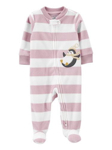 אוברול פליז פסים פינווין