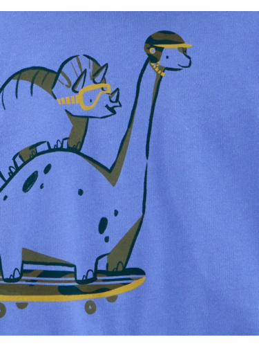 חליפת פרנץ' טרי דינוזאורים