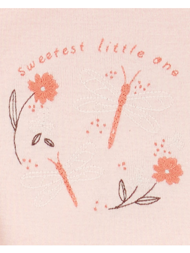 מארז קרדיגן 3 חלקים פרחים