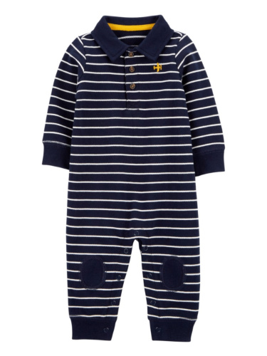 אוברול פסים צאוורון פולו