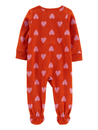 אוברול פליז לבבות