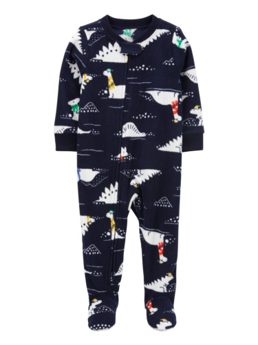 אוברול פליז דינוזאורים