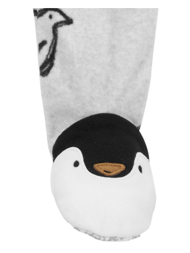 אוברול פליז פינגווינים