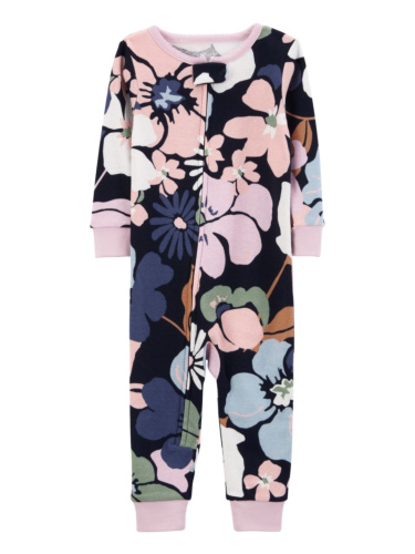 אוברול פרחוני ללא רגלית