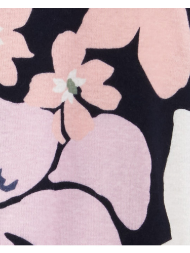 אוברול פרחוני ללא רגלית