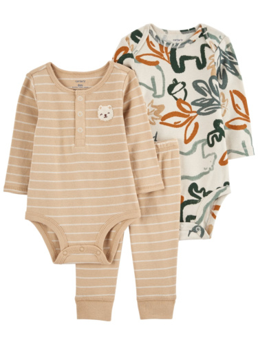 זוג בגדי גוף ומכנס עלים