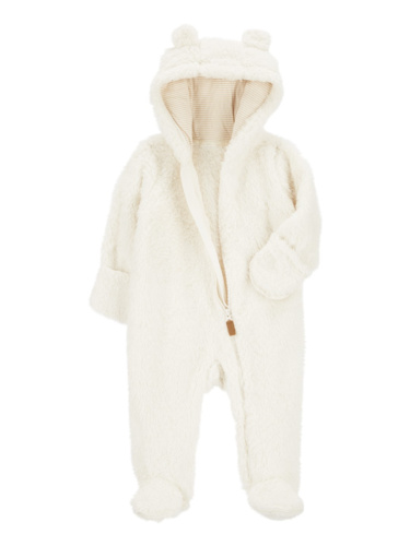 אוברול שרפה לבן