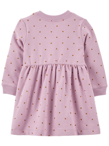 שמלת סריג נקודות וכיסים