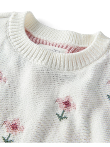 חליפת 2 חלקים סוודר כותנה אורגנית