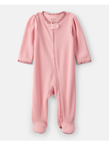 אוברול ארוך וואפל ורוד