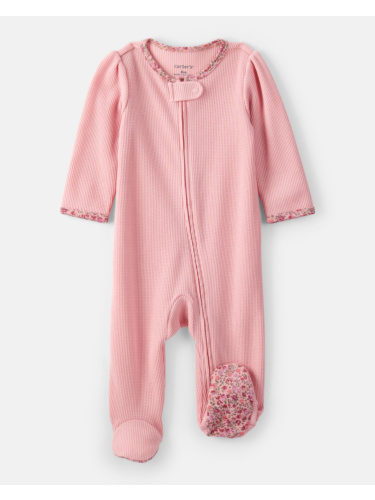 אוברול ארוך וואפל ורוד