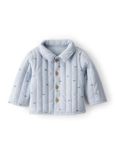 ג'קט קווילט מרופד תכלת