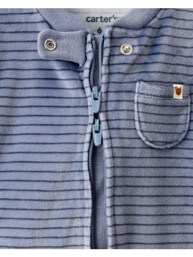 אוברול קטיפתי + כובע