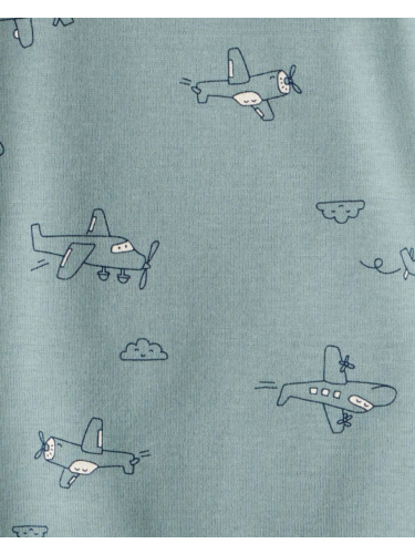 רביעיית בגדי גוף ארוך דינוזאורים