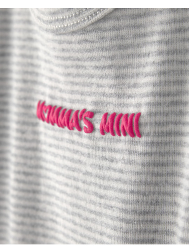 אוברול קצר פסים MAMMAS