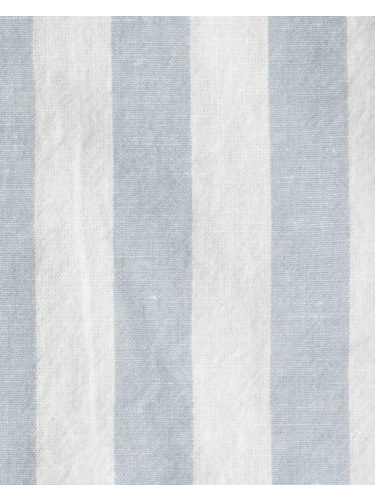 חליפת 2 חלקים דמוי פשתן פסים