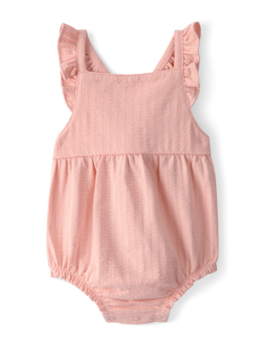 בגד גוף בלון מרקם ורוד