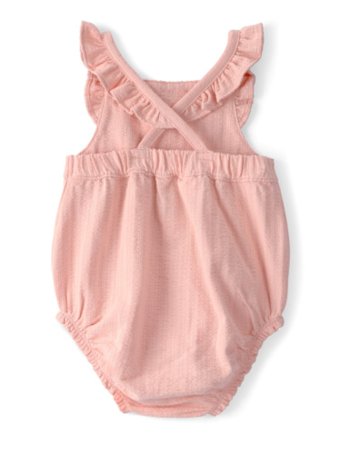 בגד גוף בלון מרקם ורוד