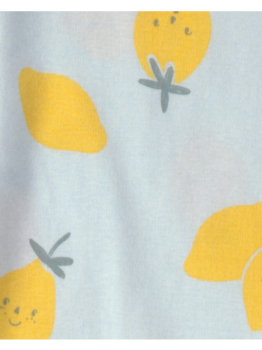 פיג'מה 4 חלקים לימונים