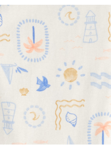 שלישיית בגדי גוף גופייה BEACH