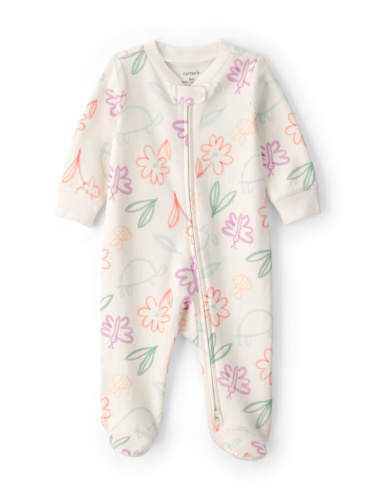 אוברול דפוס פרחים