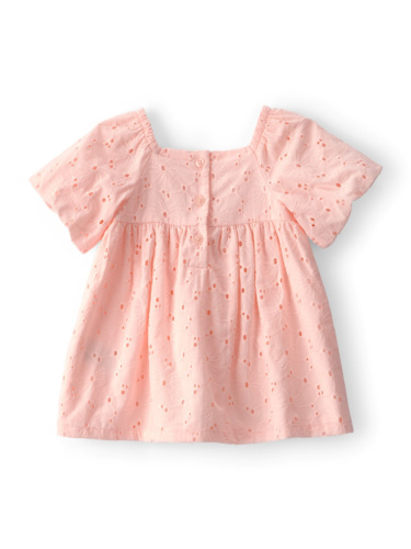 שמלת תחרה ורודה