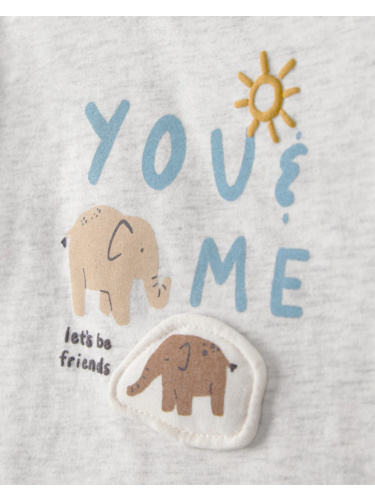 חולצת טי קצרה YOU & ME