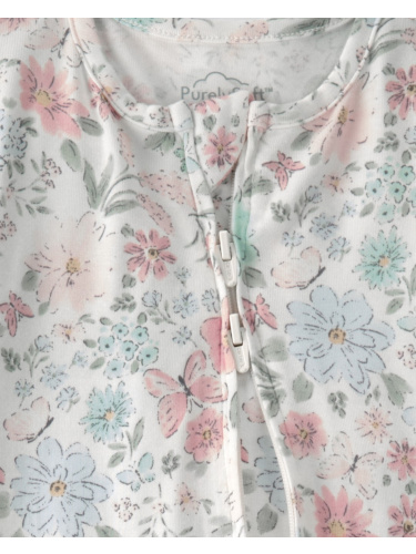 אוברול Purely Soft ויסקו אלסטן ללא רגליות פרחוני