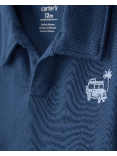 חליפת 2 חלקים קצרה נייבי