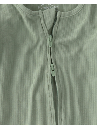 אוברול Purely Soft ויסקו אלסטן ללא רגליות ירוק