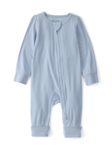 אוברול Purely Soft ויסקו אלסטן ללא רגליות תכלת