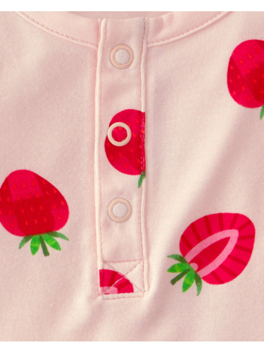 אוברול קצר ויסקו אלסטן תותים