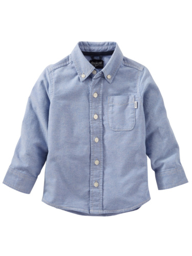 חולצת כפתורים תכלת 2-4T