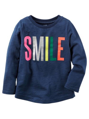 חולצה דפוס חיוך 6-24M