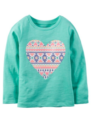 חולצה דפוס לב 6-24M