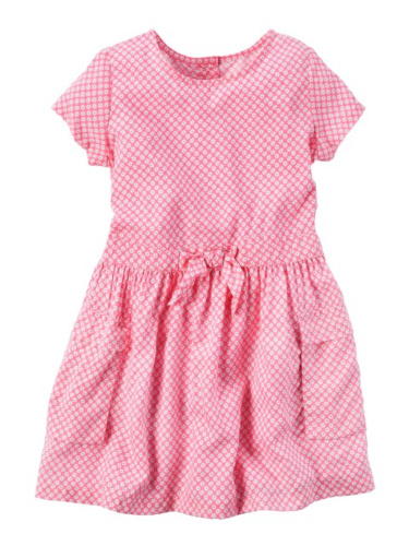 שמלת אריג מודפסת חמרה טודלרס