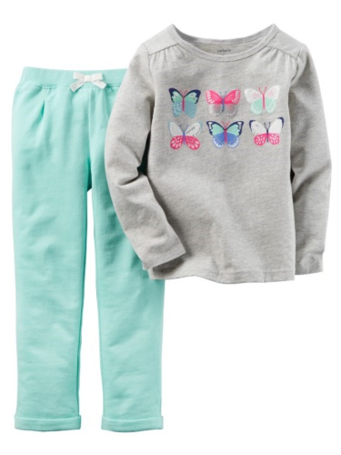 סט שני חלקים דפוס פרפרים 3-24M