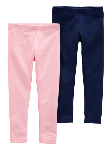 זוג טייצים נייבי/ורוד