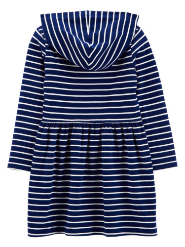 שמלת פסים כיסי חד קרן