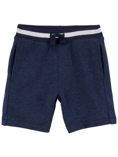 מכנס פרנץ טרי נייבי חגורת פס